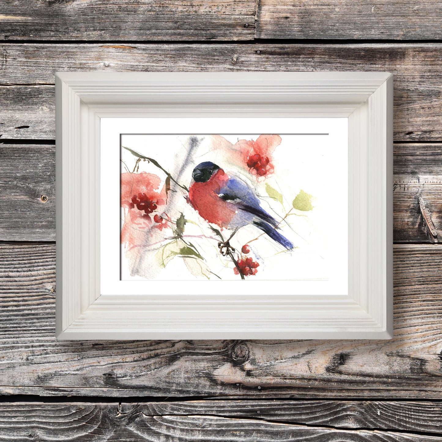 Bullfinch limited edition print