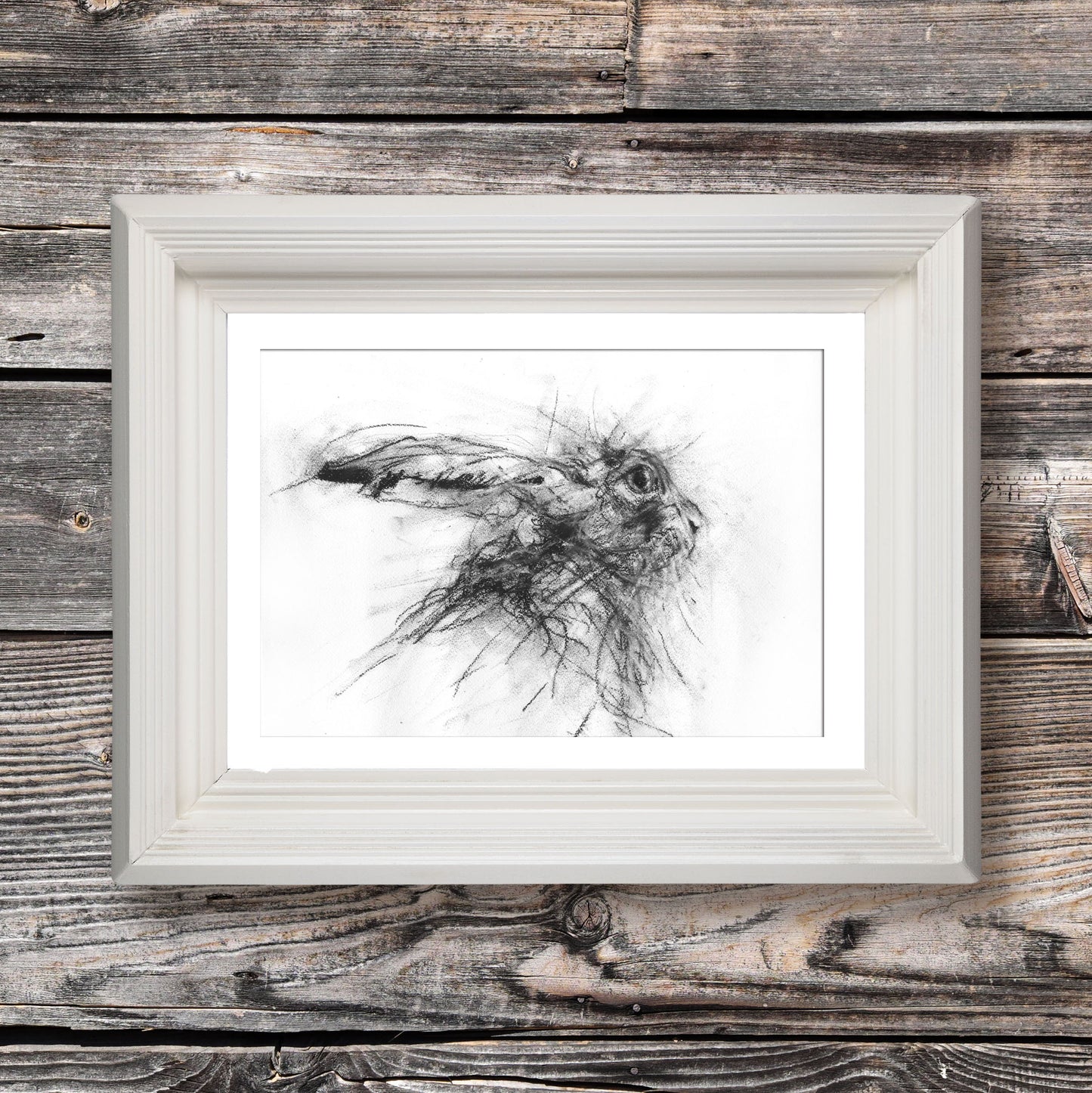 Original charcoal drawing "Jenny"