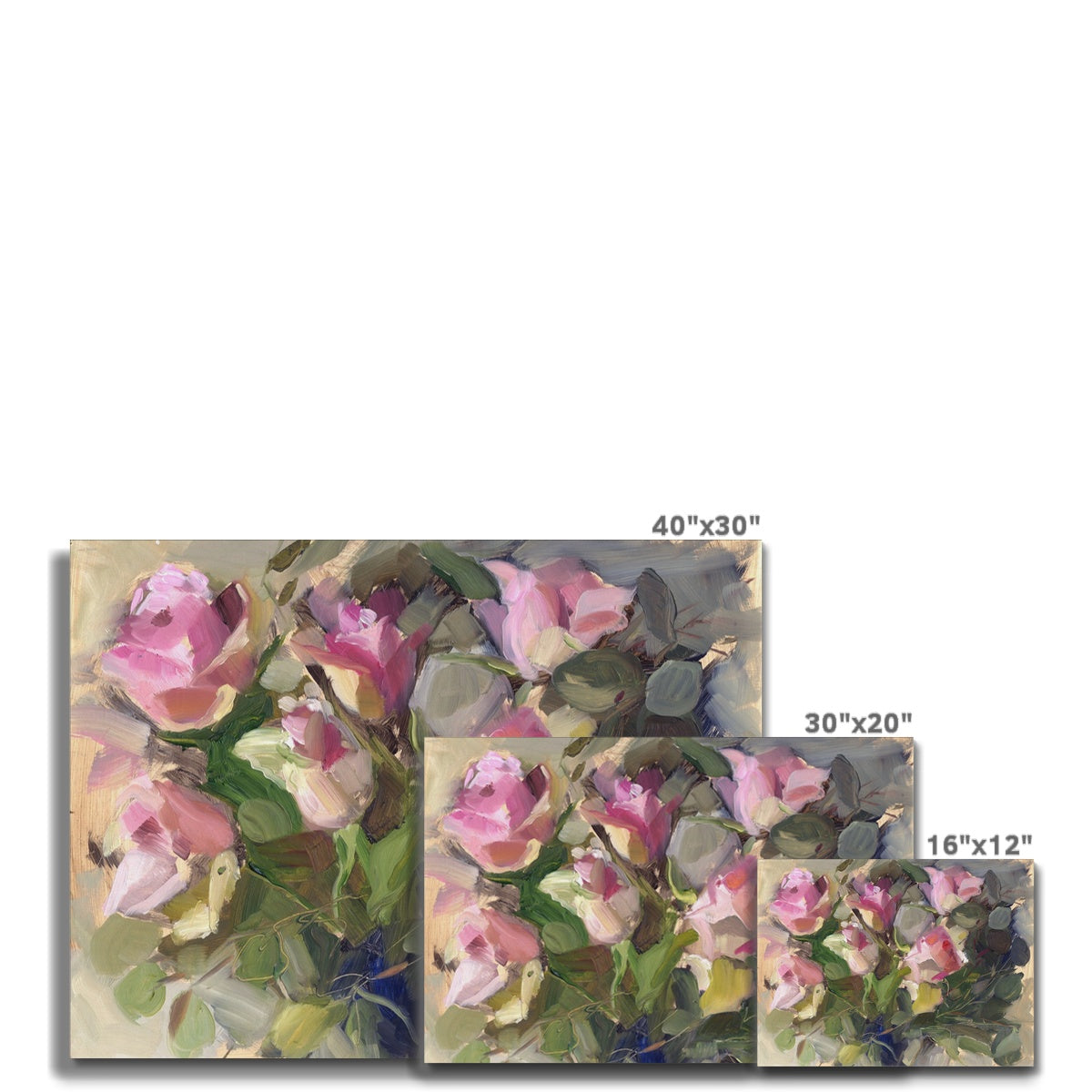 Wild Roses Canvas