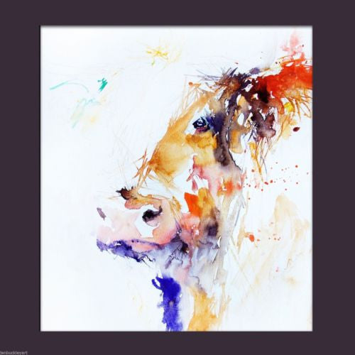 JEN BUCKLEY signed LIMITED EDITON PRINT of my HIGHLAND COW watercolour - Jen Buckley Art
- 3