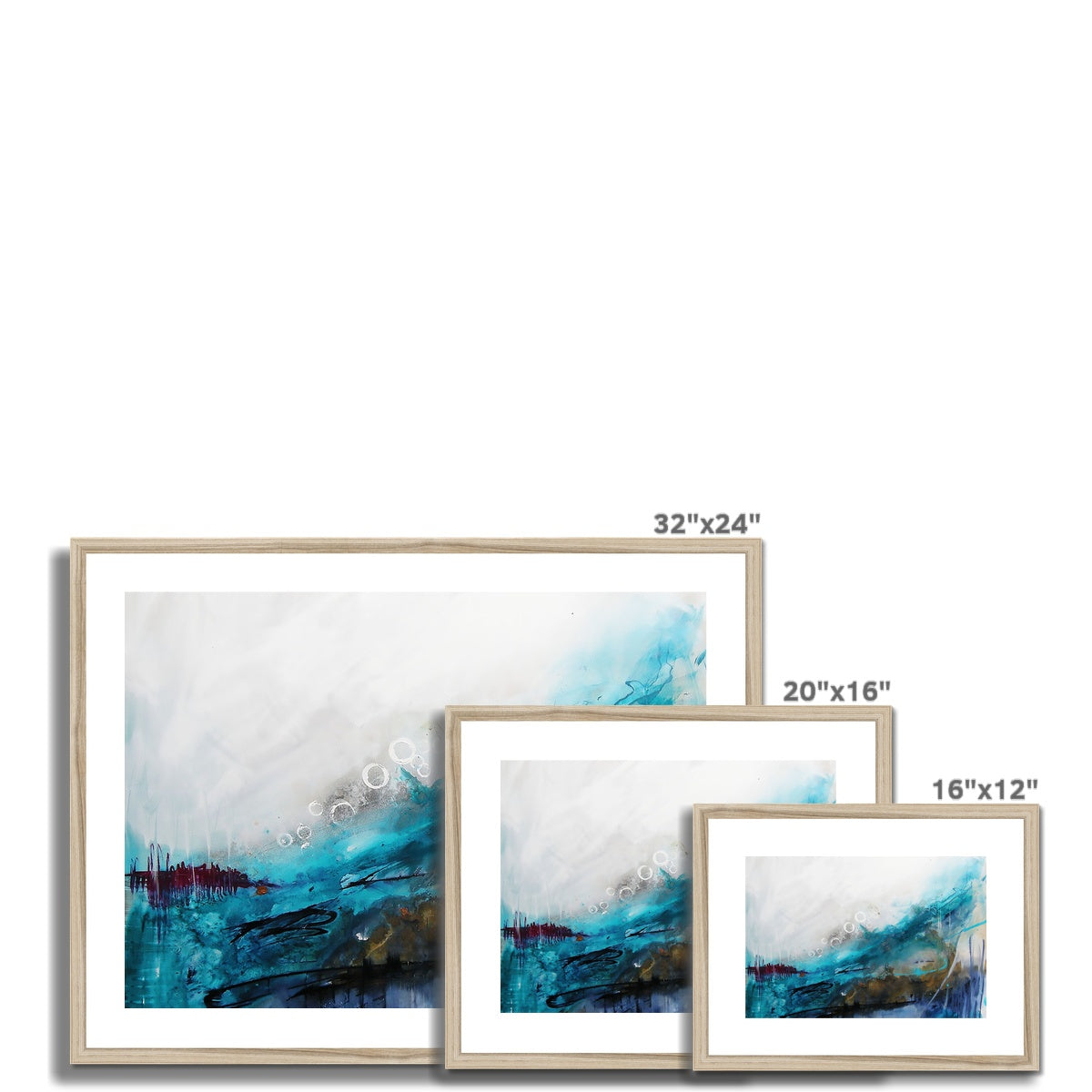 Journey Framed & Mounted Print - Jen Buckley Art limited edition animal art prints