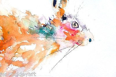 JEN BUCKLEY signed LIMITED EDITON PRINT HARE watercolour - Jen Buckley Art
- 3