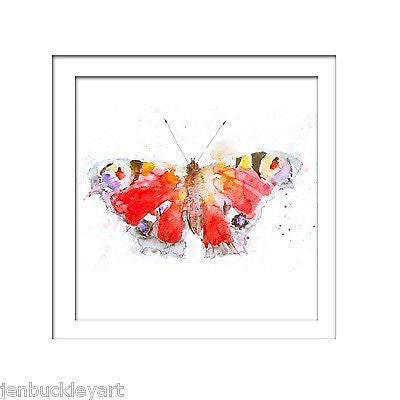 JEN BUCKLEY signed LIMITED EDITON BUTTERFLY PRINT - Jen Buckley Art limited edition animal art prints