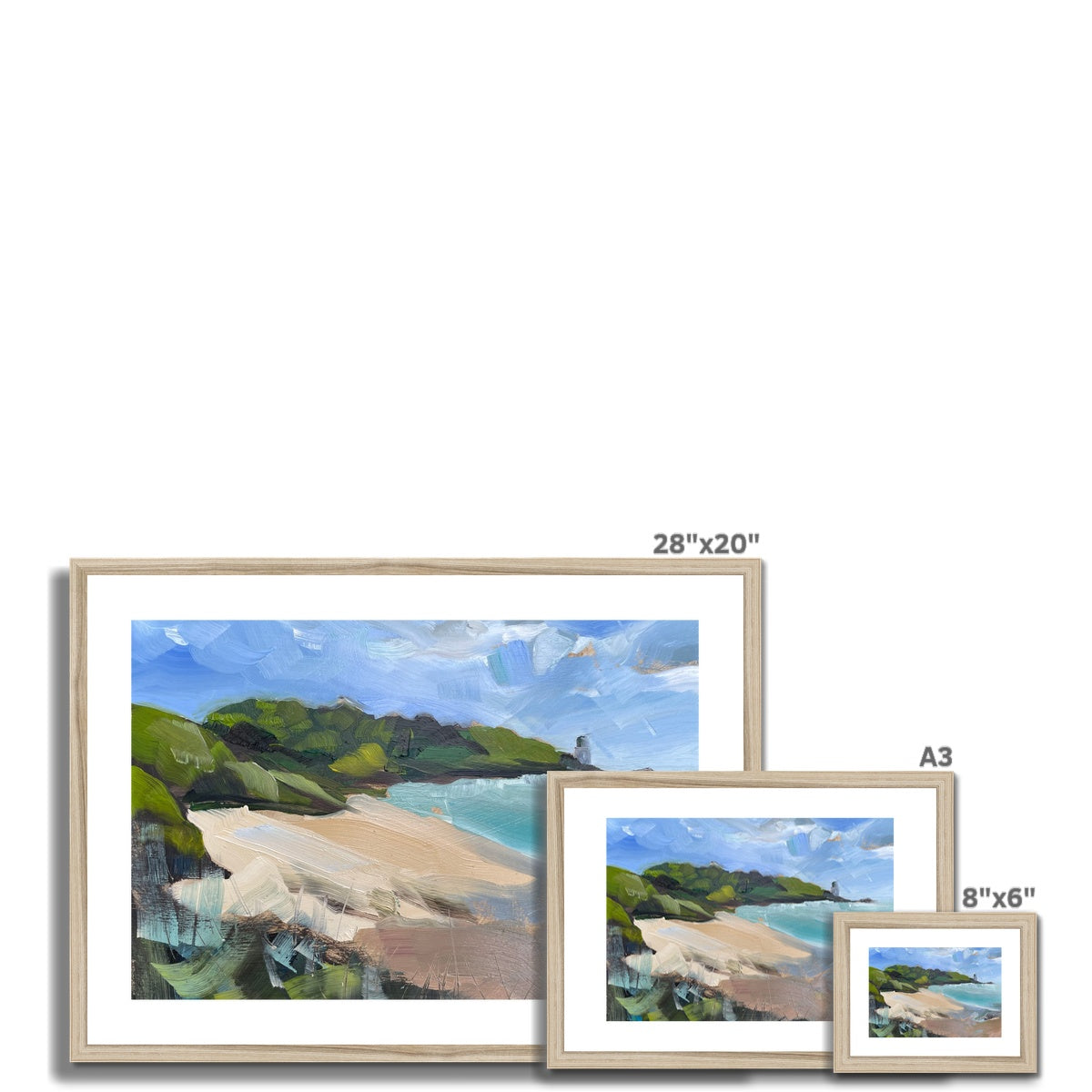 St Anthony's Head, Cornwall Framed & Mounted Print