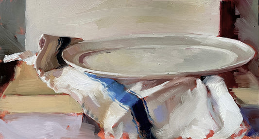 Still life with platter