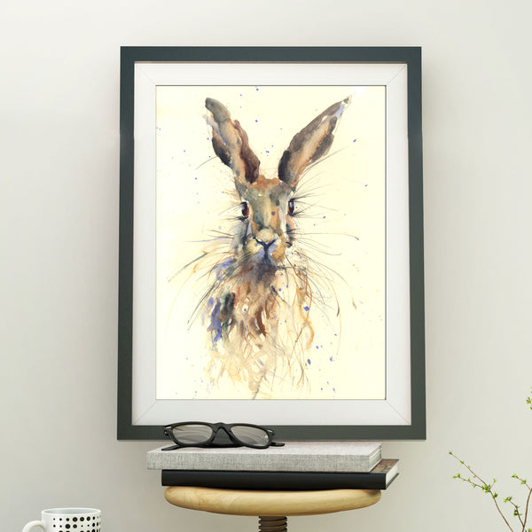 Johnny limited edition hare print