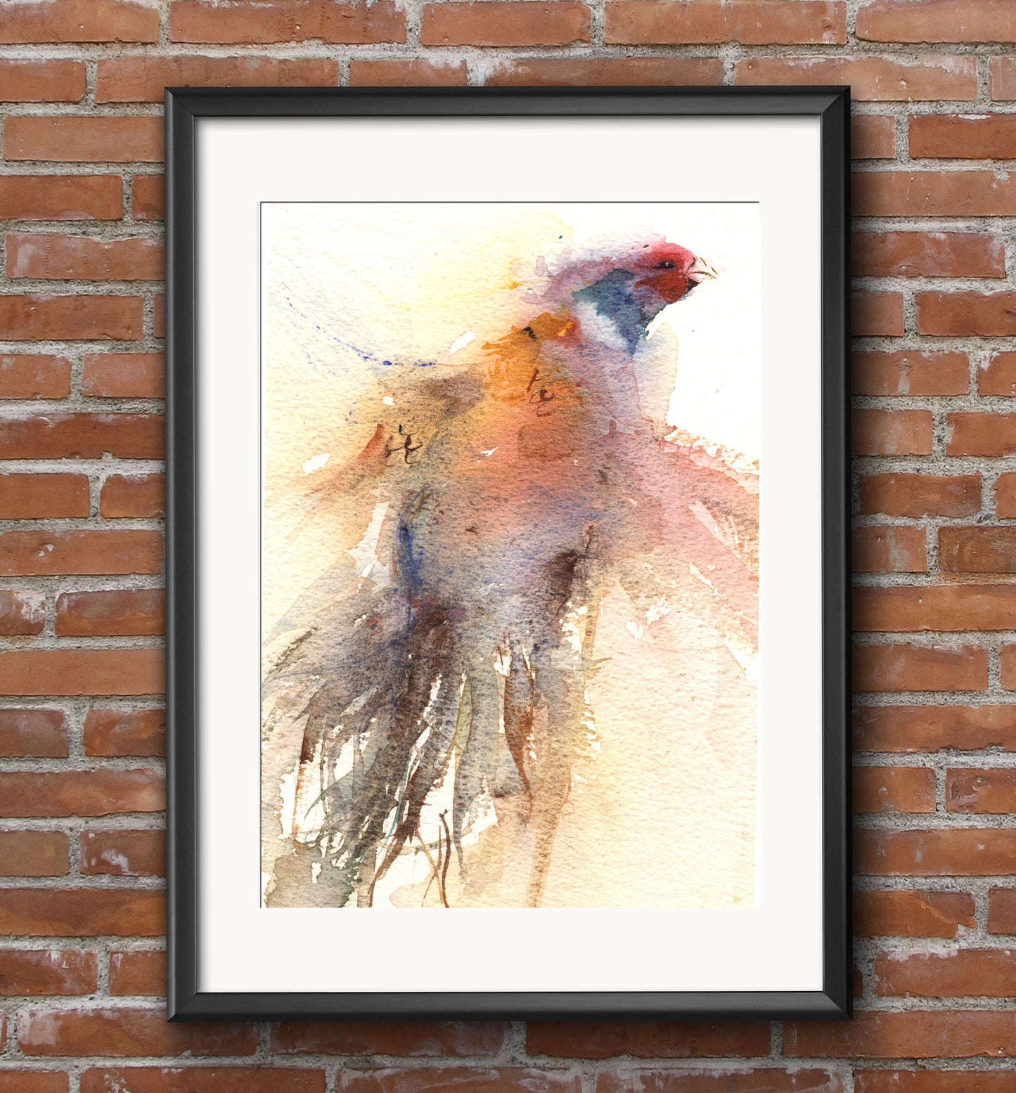 LIMITED EDITON print 'pheasant' from original watercolour painting