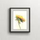 Original watercolour painting "Sunflower"