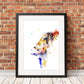JEN BUCKLEY signed LIMITED EDITON PRINT of my HIGHLAND COW watercolour  - Jen Buckley Art limited edition animal art prints