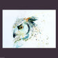 JEN BUCKLEY signed LIMITED EDITON PRINT of my original Long eared OWL - Jen Buckley Art limited edition animal art prints