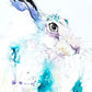 JEN BUCKLEY signed LIMITED EDITON PRINT of my original HARE  - Jen Buckley Art limited edition animal art prints