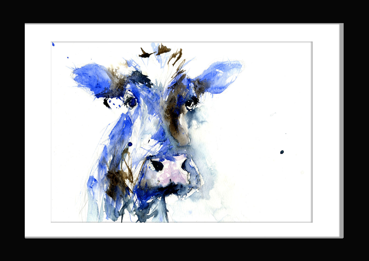 Jen Buckley cow art print