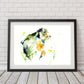 limited edition PRINT of my original HARE watercolour - Jen Buckley Art limited edition animal art prints