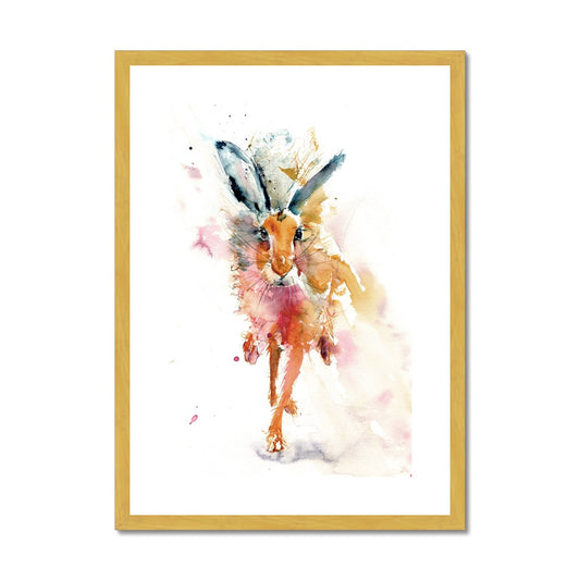 Running to you Antique Framed & Mounted Print