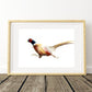 Limited edition print 'Running Pheasant' - Jen Buckley Art limited edition animal art prints