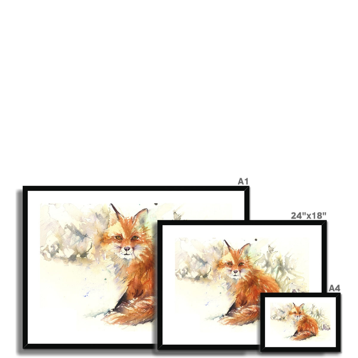 Lucas Framed & Mounted Print - Jen Buckley Art limited edition animal art prints