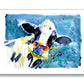 signed limited edition print - Dairy Cow - Jen Buckley Art limited edition animal art prints