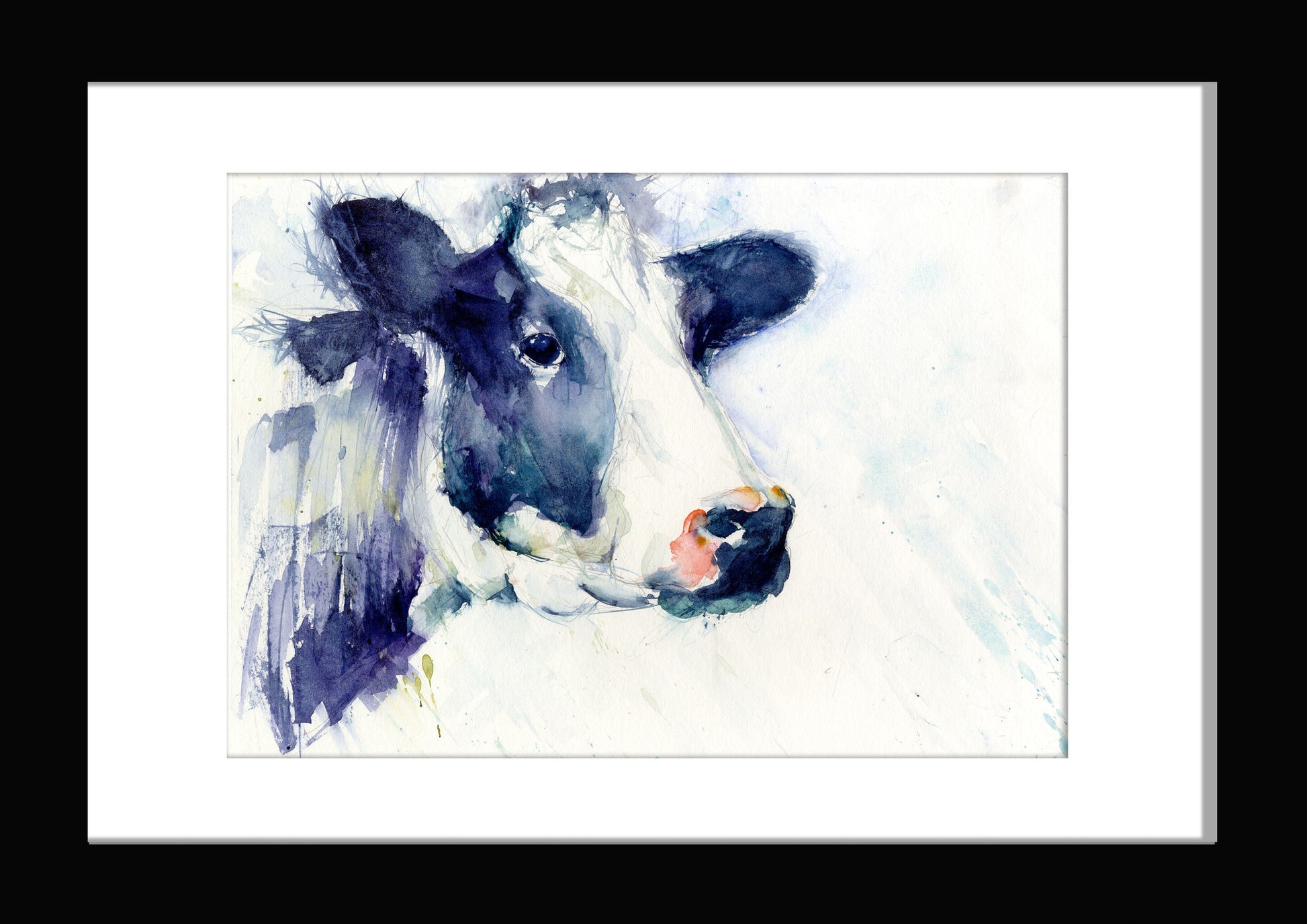 Limited edition cow print by Jen Buckley