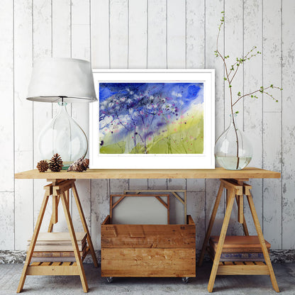 Limited edition print "Cow parsley" - Jen Buckley Art limited edition animal art prints