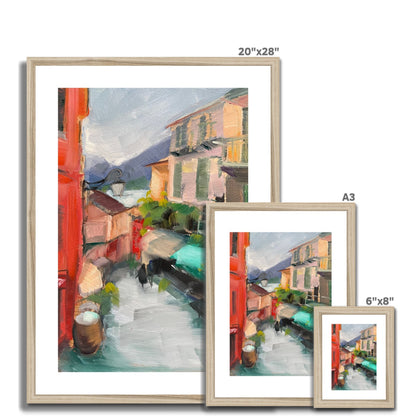 Bellagio, Lake Como, Italy Framed & Mounted Print