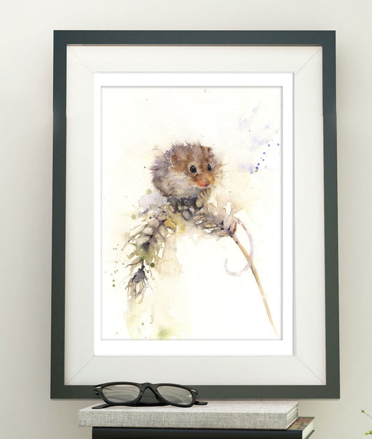Alice Harvest Mouse On A Ear Of Corn Limited Edition Art Print Limited Prints