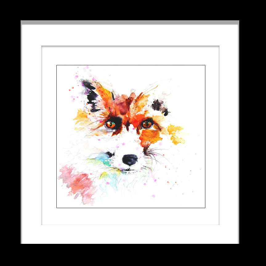 JEN BUCKLEY signed LIMITED EDITON Red Fox - Jen Buckley Art limited edition animal art prints