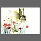 limited edition PRINT of my original HARE in a poppy field watercolour - Jen Buckley Art
 - 2