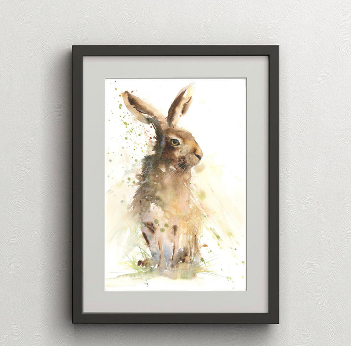 Archie limited edition hare print – Jen Buckley Art