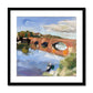 Old Dee Bridge, Chester. Oil on panel