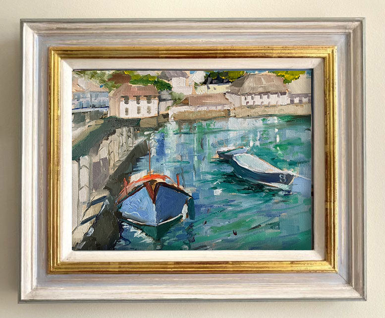 St Mawes harbour, Cornwall - Jen Buckley Art limited edition animal art prints