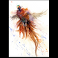 LIMITED EDITON   pheasant taking off watercolour print - Jen Buckley Art limited edition animal art prints